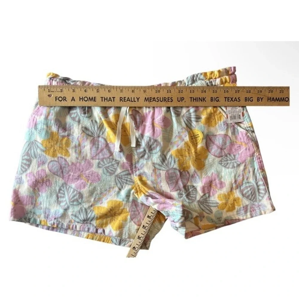 Cat & Jack Girls‎ Floral Pajama Shorts XXL (18) Plus NWT